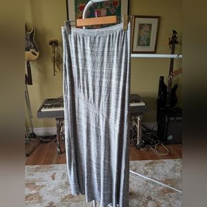 Grey maxi skirt medium-large